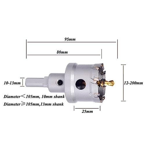 Broca sierra de 41 mm para metal y acero inoxidable miniatura 2