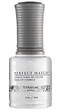 LeChat Perfect Match Gel Polish, Titanium, 0.5 Fl Oz (PMS134)