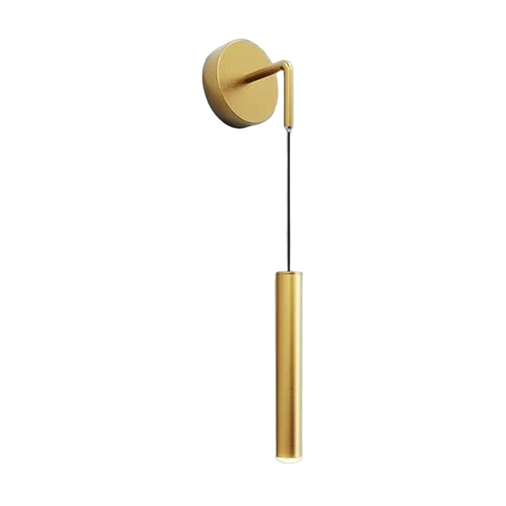 Applique da Parete a LED con Tubo Lungo, Lampada Moderna a Sospensione, 12W, apparecchio di Illuminazione per Soggiorno, Camera da Letto, Comodino, corridoio, Cucina, Illuminazione