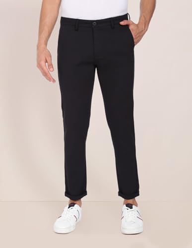 Image of U.S. POLO ASSN. Men Casual Comfort Fit Trousers