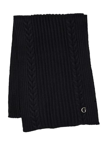 Colore: Nero GUESS Donna Sciarpa AW5383POL03 Acrilico Nero Taglia Unica