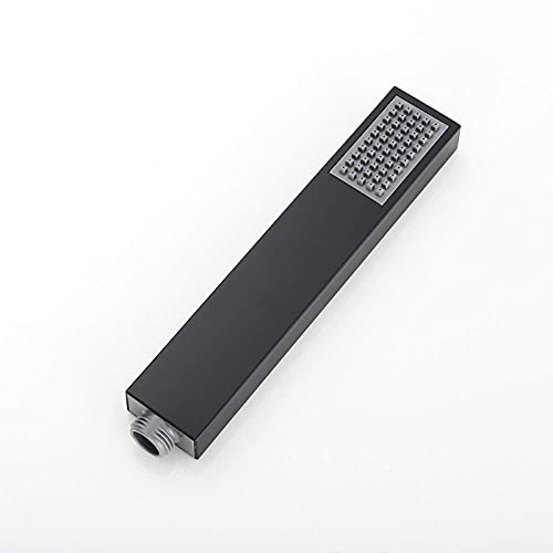 Ensemble de robinets de douche thermostatiques noirs avec cascade baignoire - 6