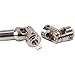 KMULOJYH for SCX10 for Drive for Shaft 2pcs,68-229mm Cut-to-Length for Stainless for 1/10 for RC for Crawler, for LCG,for GSPEED, for Capra, Element, for DIY (Silver)