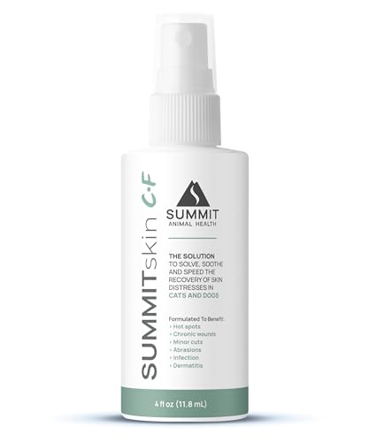 SummitSkin All-Natural Pet Wound Care and Hot Spot Relief Spray: Itchy Skin...