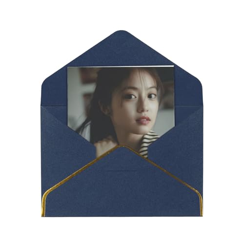 メッセージカード 今田美桜 グリーティングカード 人気 シンプル 挨拶状 年賀状 感謝カード 金箔押し 封筒付き 多機能 レター用品 友達 家族 記念日 新年 お正月 お誕生日 贈り物 おしゃれ プレゼント