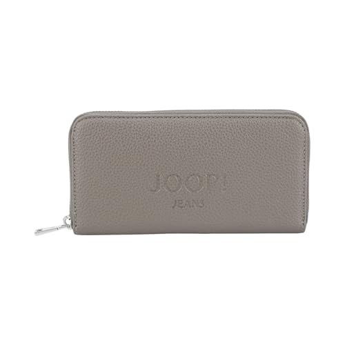Joop Melete Purse Gris Petit Portefeuille Femme Zippé pour Cartes et Monnaie