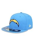 NFL Mens San Diego Chargers On Field 5950 Powder Cap By New Era