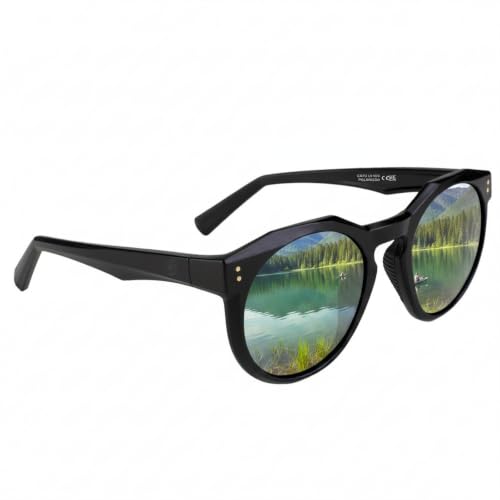 Image of Polarized HD Genuine Glass Sunglasses for Men and Women, Italian Design, Anti-Glare,UV400,Corning True Glass Lenses