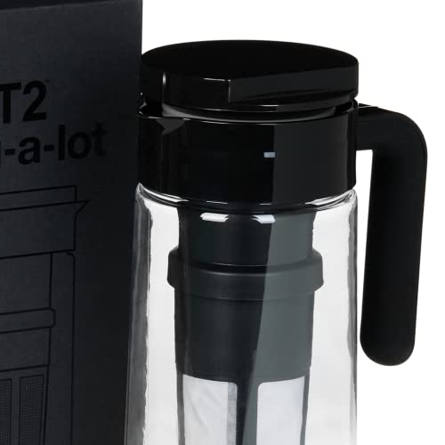 T2 Tea Jug-A-Lot Iced Tea Jug, Bpa Free, With Removable Infuser, 2.0L Black (H999Zz212) #TOP2
