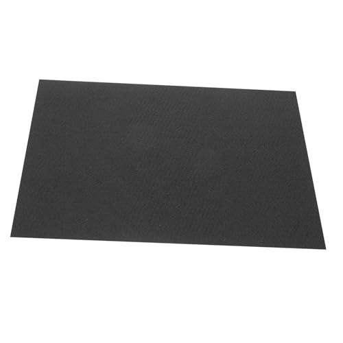 MOLUCKFU Welders Carbon Felt Carbon Fiber Felt Pad for Welding Fireproof Insulati