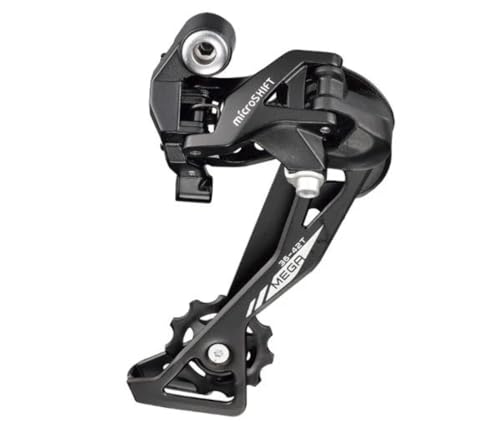 microSHIFT | XLE Rear Derailleur | 10 Speed | Long Cage | Black