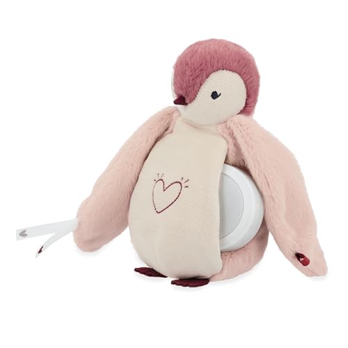 Kaloo - Musical and Luminous Baby Night Light Plush - White Noise Soft Toy - Pink - 20cm - Soft Toy from birth - K212011 - Image 4