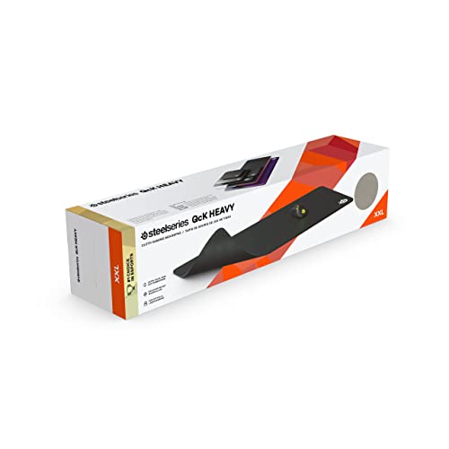Image of SteelSeries QcK Gaming Mouse Pad - Thick Cloth - Sized to Cover Desks XXL (Pack of 5)