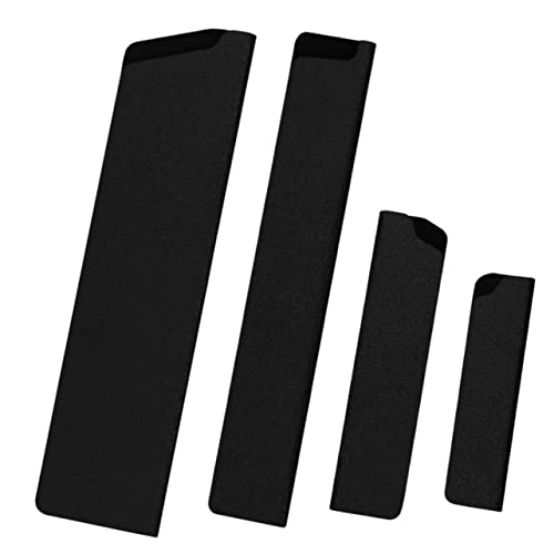 Ipetboom 4 Piezas Funda Protectora de de Cocina de Resistentes para Cortadores Protector de Cuchillas para Uso Doméstico y Material Flock