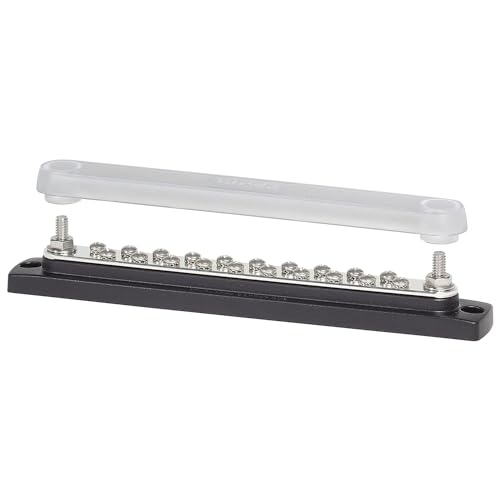 Blue Sea Systems 2312 BUSBAR 150 AMP 20X8-32 W/COVR
