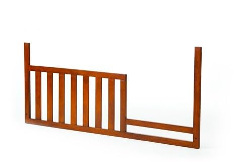 CC KITS Barandilla de seguridad para cama infantil para cuna de bebé (castaño clásico)