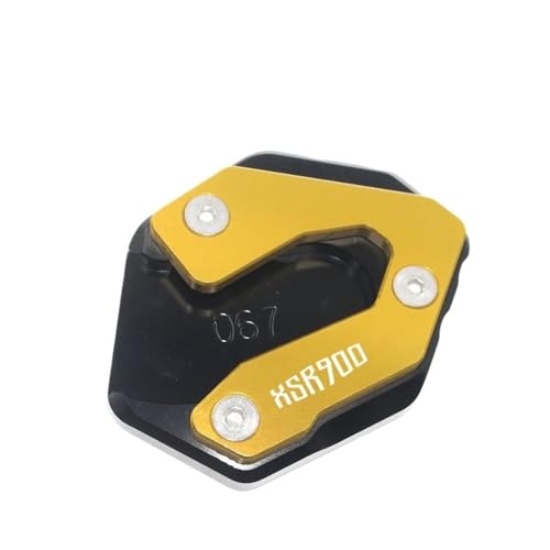 Plaque de support agrandie béquille XSR 900 élargisseur béquille latérale moto 2019