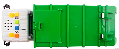 Memtes Friction Powered Garbage Truck Toy with Lights and Sound for Kids - Thumbnail 6
