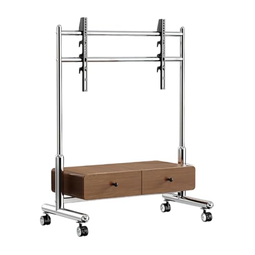 �u���[�L�t���L���X�^�[�t���e���r�X�^���h�A50�`85�C���`�Ή��̈��肵���ړ����e���r�J�[�g�A���ȃL���X�^�[�t���e���r��A�t���A�^�e���r�L���r�l�b�g