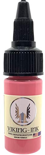 VIKING INK - Tattoo Ink - BUBBLE GUM PINK 0.5oz (15ml) - The best colors and blacks - Vegan