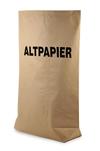 Biomülltüten Hypafol Bio Papier Müllbeutel 50 Stück – abbaubare Lösung