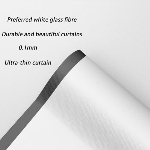 Pantalla manual para proyector 60" 16:9 blanca miniatura 3