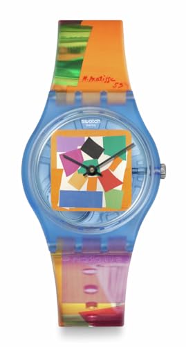 Swatch Casual Watch Transparent Quartz Bio-sourced Art Journey Matisses Snail (B0CZPDWGTR) Amazon Price History, Amazon Price Tracker