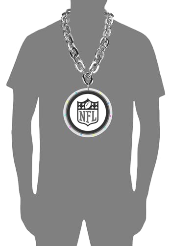 FOCO NFL Unisex-Adult NFL Team Logo Fan Team Light Up Chain3