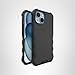 Smartish® iPhone 15 Protective Magnetic Case - Gripzilla Compatible with MagSafe [Rugged + Tough] Heavy Duty Grip Armored Slim Cover w/Drop Tested Protection for Apple iPhone 15 - Black Tie Affair