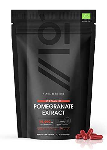 Alpha01 Organic Pomegranate Extract Capsules 10,000mg