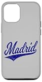 Fácil instalación Carcasa para iPhone 14 CIUDAD DE MADRID SPAIN VARSITY SCRIPT CLASSIC SPORT JERSEY