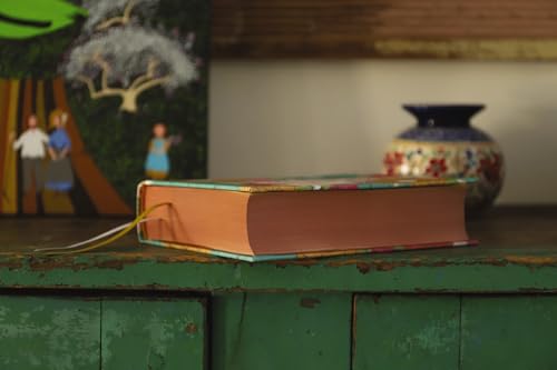 Image of NIV, Artisan Collection Bible, Cloth over Board, Multi-Color /Floral, Red Letter, Comfort Print