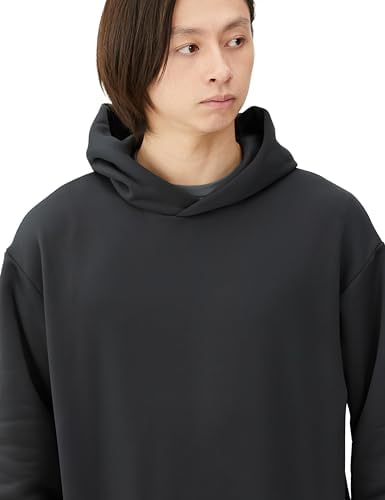 Amazon | [NEUTRALWORKS.] PILEUS/STRETCH FLEECE HOODIE ブラック XL