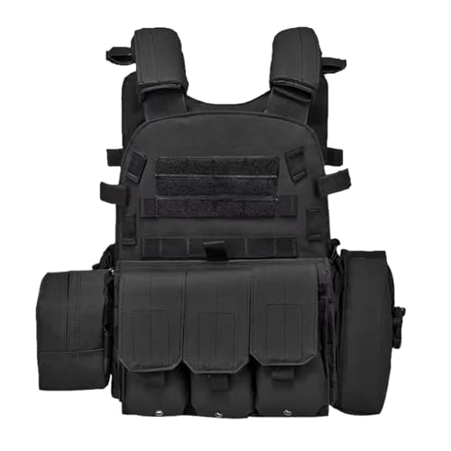 Chaleco Táctico para Niños, Chaleco de Paintball Inflable con Múltiples Bolsillos, Equipo de Protección para Juegos al Aire Libre, Disfraz de rol para Niños y Niñas