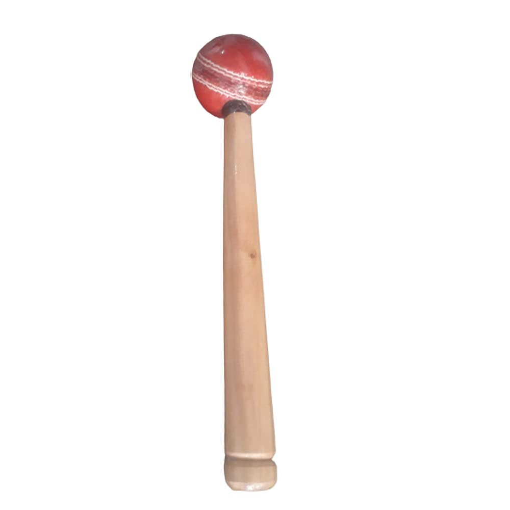 SL Leather Ball Cricket Bat Wooden Mallet Hammer for Knocking Perfect for Power of The Bat by Cricket World (B09BM644PP) Amazon Price History, Amazon Price Tracker