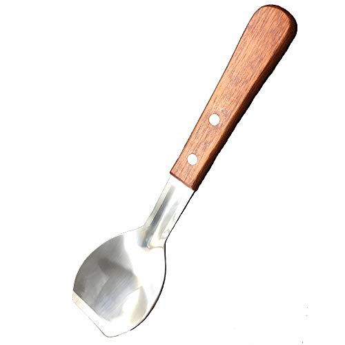 Ice Cream Metal Spade, LU2000 9 Inches Sweets Blade Scoop Wedding Buffet Cooking Tool for BBQ & Kitchen Cook Cake Scraper Stainless Spoon Shovel Large Ice Cream Scooper