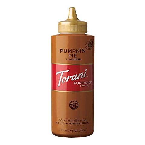 Torani Puremade Sauce, Pumpkin Pie, Squeeze Bottle, 16.5 Ounces Cover