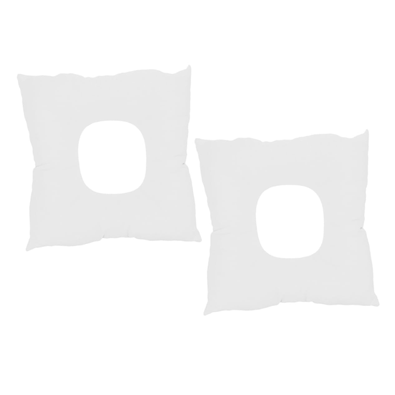 IWOWHERO Comfortable Beauty Spa Pillow 2 Pack Massage Headrest for Bed Table Travel-friendly