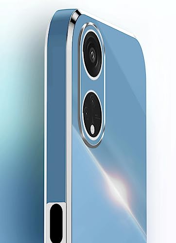 WOKEZ Telefonfodral Oppo A98 5G - Lyxigt Silikon med Kameraskydd