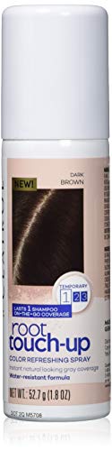 Clairol Root Touch-Up Temporary Color Refreshing Spray, Dark Brown, 1 Count