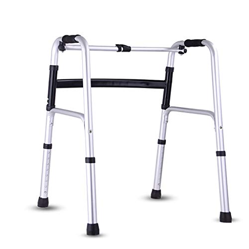 軽量アルミ製ウォーキングフレーム、高さ調節可能な高齢者用障害者用医療用歩行補助具