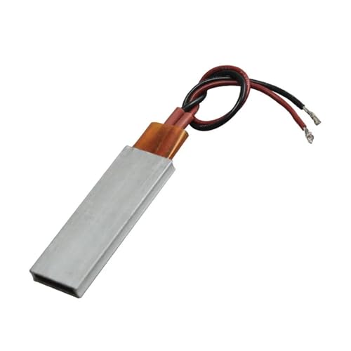 HKVTVCYPYA Elemento calefactor PTC de bajo voltaje de 60 x 21 x 5 mm, calentador de placa de cerámica de temperatura constante, 70/200 grados (24 V, 70 grados)