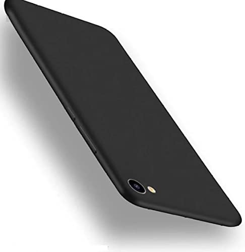 Image of Mobile Back Cover Case for Vivo Y69 (Silicone Case|CameraProtection|Black SC1510)