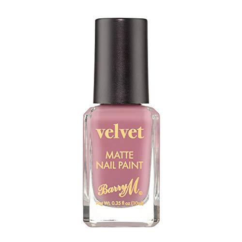 Barry M Cosmetics Nagellack, matt, Samt, Pink Charm, 1 Stück