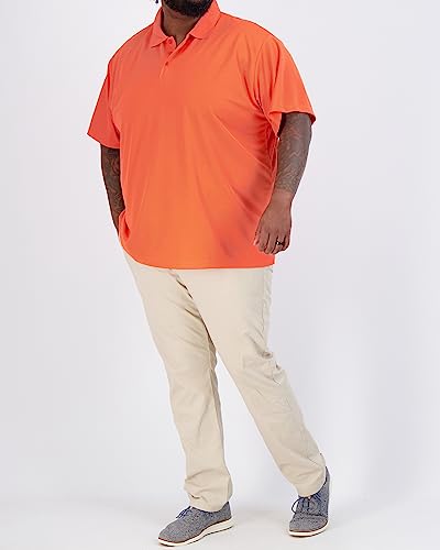 3 Pack:mens Quick Dry Fit Polo Shirt Short Sleeve Golf Tennis Clothing Active Wear Athletic Performance Tech Sports Essentials Moisture Wicking Casual Dri-Fit T Shirts,Set 1-Xxl #TOP3