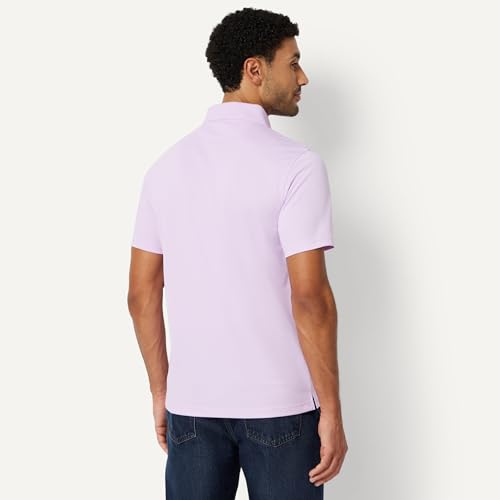 Image of Amazon Essentials Men's Moisture Wicking Golf Polo Shirt, Short Sleeve, Slim-Fit, Quick-Dry, Active Wear