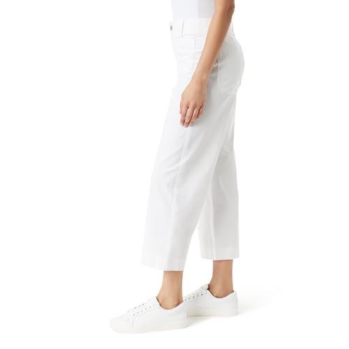 Gloria Vanderbilt Women's Tummy Sculpt Wide Leg Crop with Patch Pockets Standard2