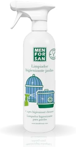 MENFORSAN Limpiador Higienizante Para Jaulas, Apto para Todo Tipo...