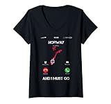 Photo Gallery donna norway are calling and i must go tee gift funny maglietta con collo a v Photo Gallery donna norway are calling and i must go tee gift funny maglietta con collo a v