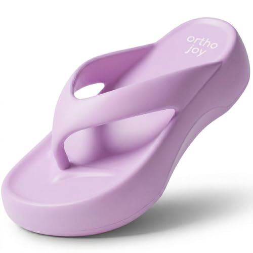 Image of ORTHO JOY Orthopedic Slippers for Women | Soft Cushioned EVA Flip Flops with Arch & Heel Support | Lightweight Anti-Slip Comfort Footwear for Daily Wear, Indoor & Outdoor